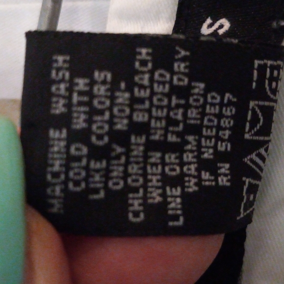 Express Pants in white with embellishments down the middle of the front legs - Picture 6 of 6